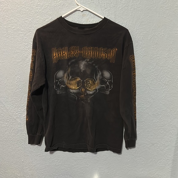 Harley Davidson double sided Scranton Pa shirt sz M - Picture 1 of 6